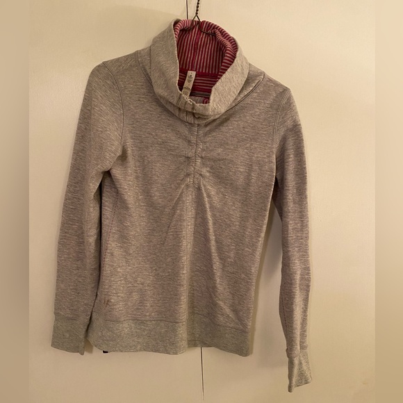 Lululemon In a Cinch Cowell neck pullover sweater long sleeve - Picture 1 of 9